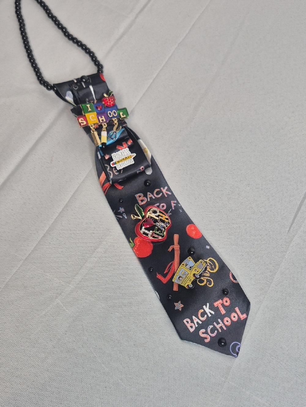 Handcrafted Luxury Fashion Necktie Necklace 📿 (BACK TO SCHOOL) - Picture 13 of 13